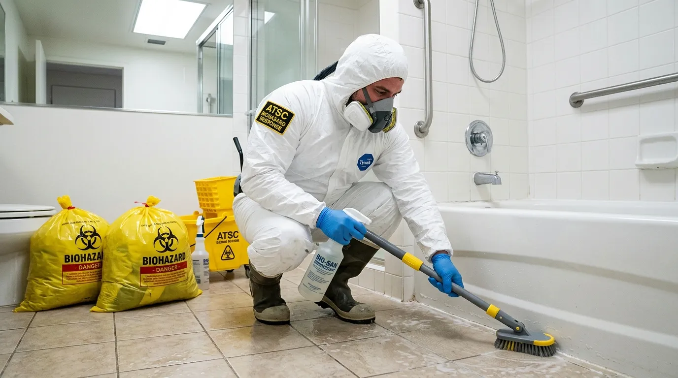 Decontamination equipment deployed for Blood Cleanup in Fallon